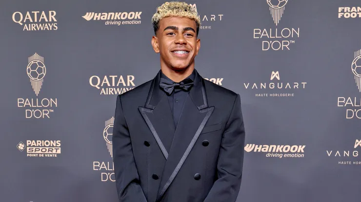 Lamine Yamal quedó segundo en el Balón de Oro 2025.