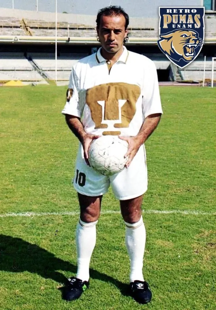 Juan Carlos Vera fue campeón de México con los Pumas en junio de 1991. (Foto Retro Pumas).