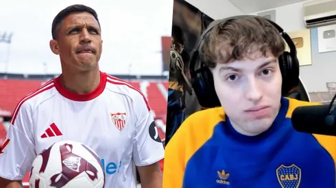 El streamer argentino elogió -de una particular manera- al delantero nacional.