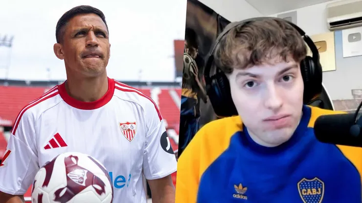 El streamer argentino elogió -de una particular manera- al delantero nacional.