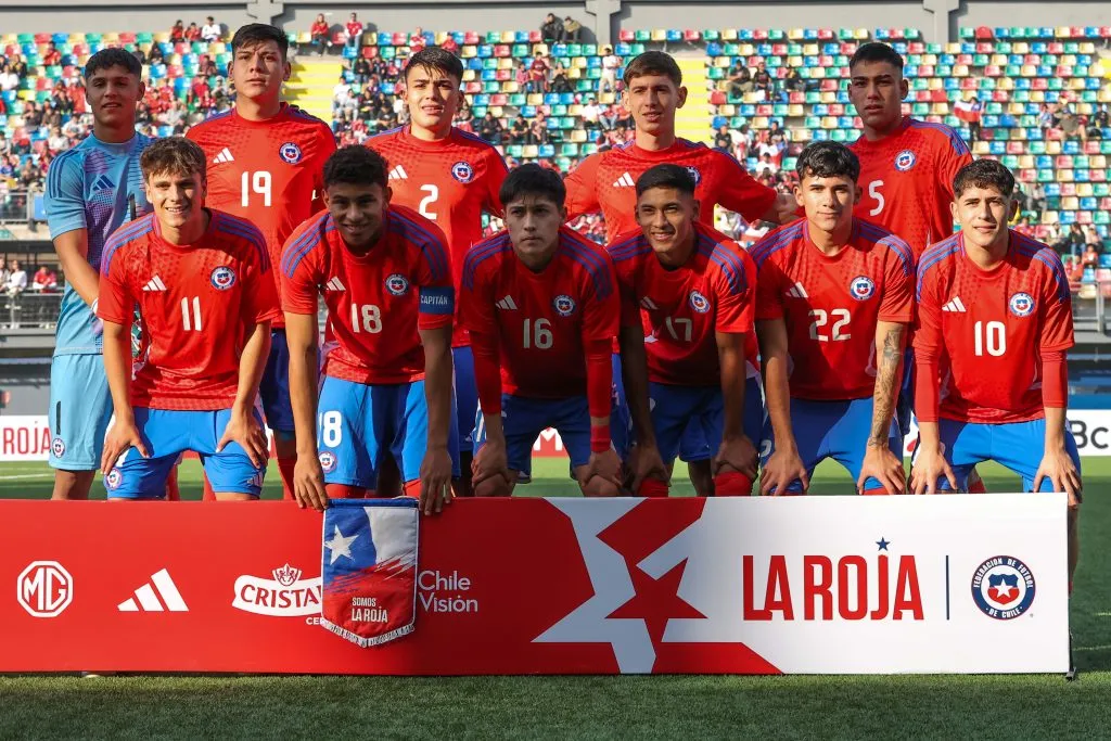 Todos los partidos de La Roja sub 20 irán por CHV. (Foto: Javier Torres/Photosport)