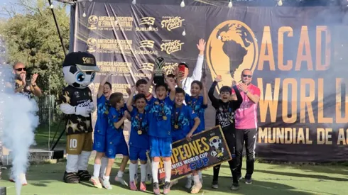 La celebración de los campeones.