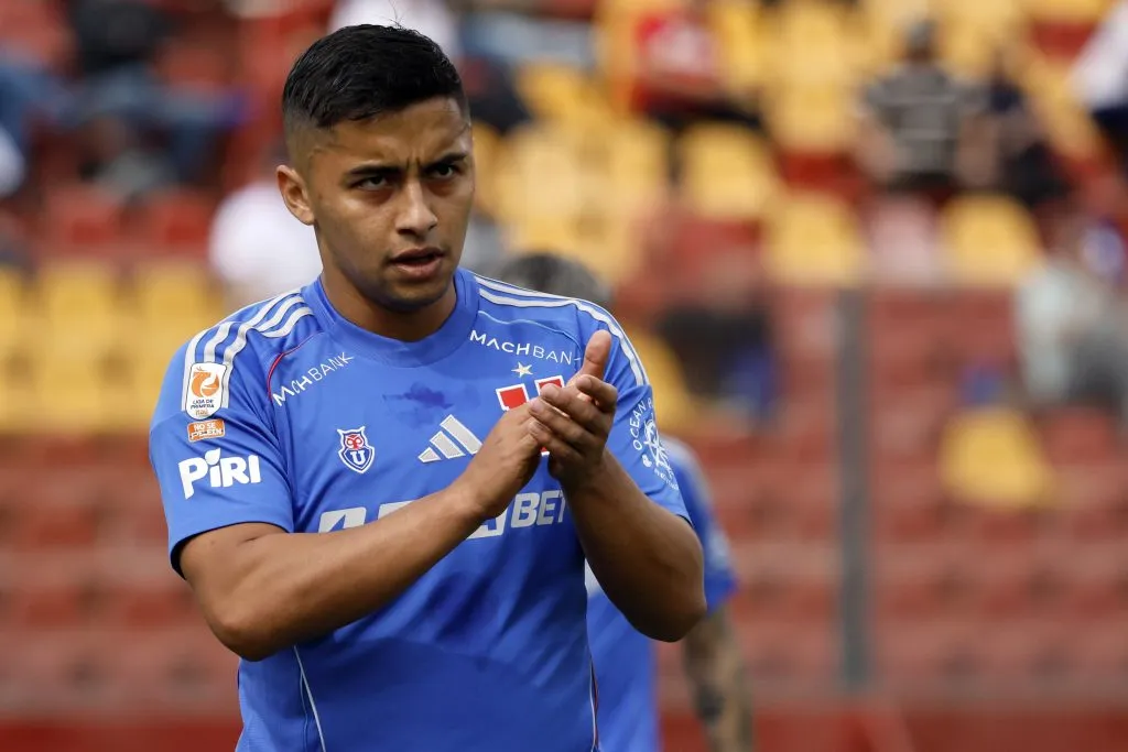 Nicolás Guerra aportó uno de los 16 goles de U. de Chile en torneos internacionales | Photosport