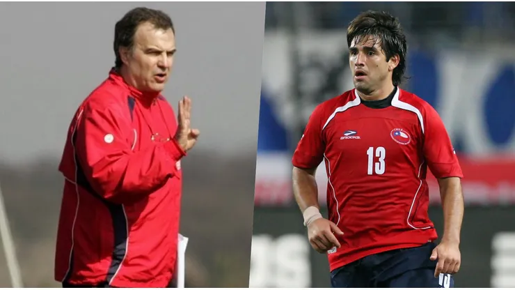 Bielsa y Estrada compartieron en la selección chilena.
