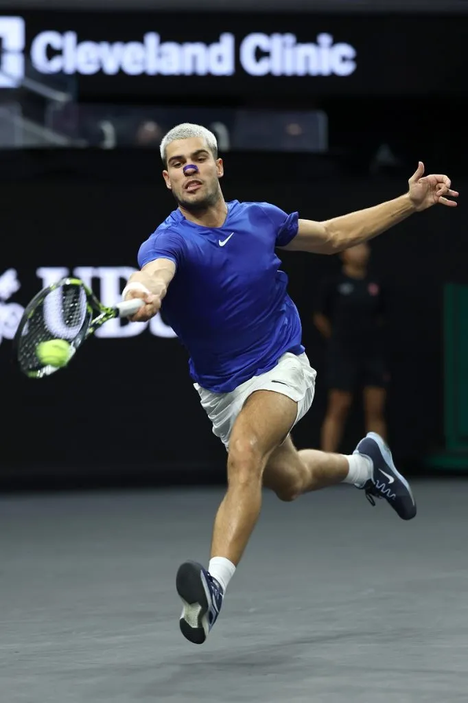 Carlos Alcaraz en la Laver Cup 2025 (Getty Images).