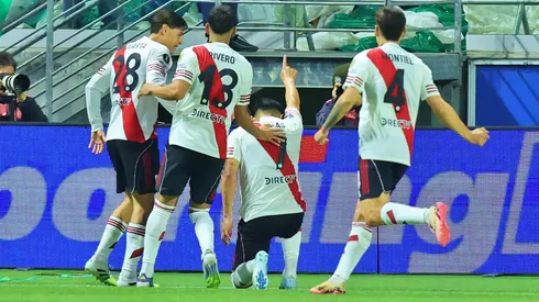 Maxi Salas emuló al "Matador" en duelo de River por Copa Libertadores.