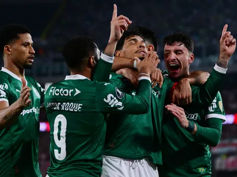 El Mago Valdivia reaparece en la celebración de Palmeiras