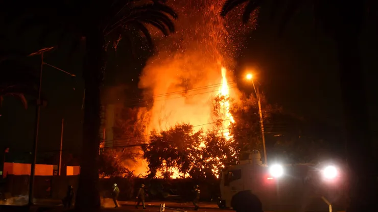 Incidentes en el hotelazo de la U.
