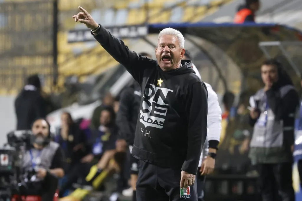 Hernán Darío Herrera visitó el estadio Sausalito para jugar ante Unión Española. (Sebastian Cisternas/Photosport).