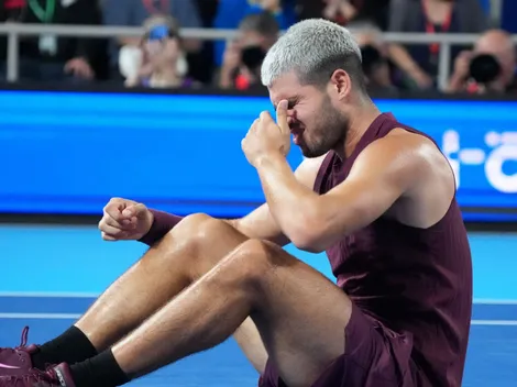 Alcaraz sufre susto en Tokio: "Estaba asustado, no voy a mentir"