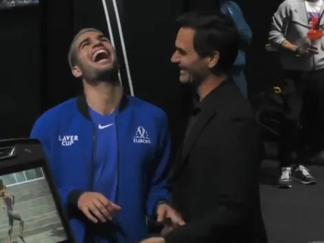 Federer deja a Alcaraz boquiabierto con un gesto millonario