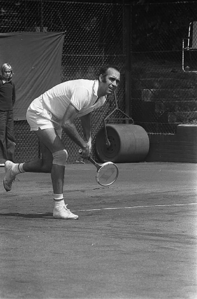 Andrés Gimeno en 1973 (Foto: Wikimedia Commons).