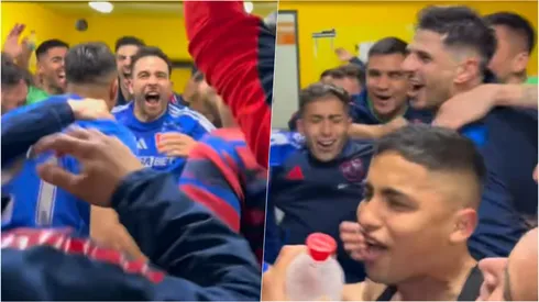 Matías Zaldivia y Cristopher Toselli dejaron atrás su pasado en archirrivales de la U para festejar la clasificación en Copa Sudamericana.