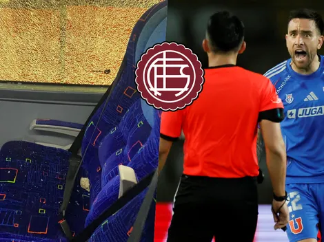 Terrible: alertan a la U tras apedreo a bus visita en Buenos Aires