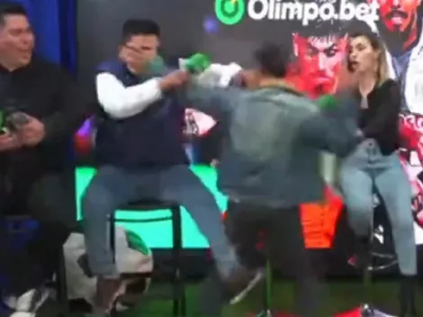 Video: periodistas peruanos a los combos tras derrota de Alianza ante la U