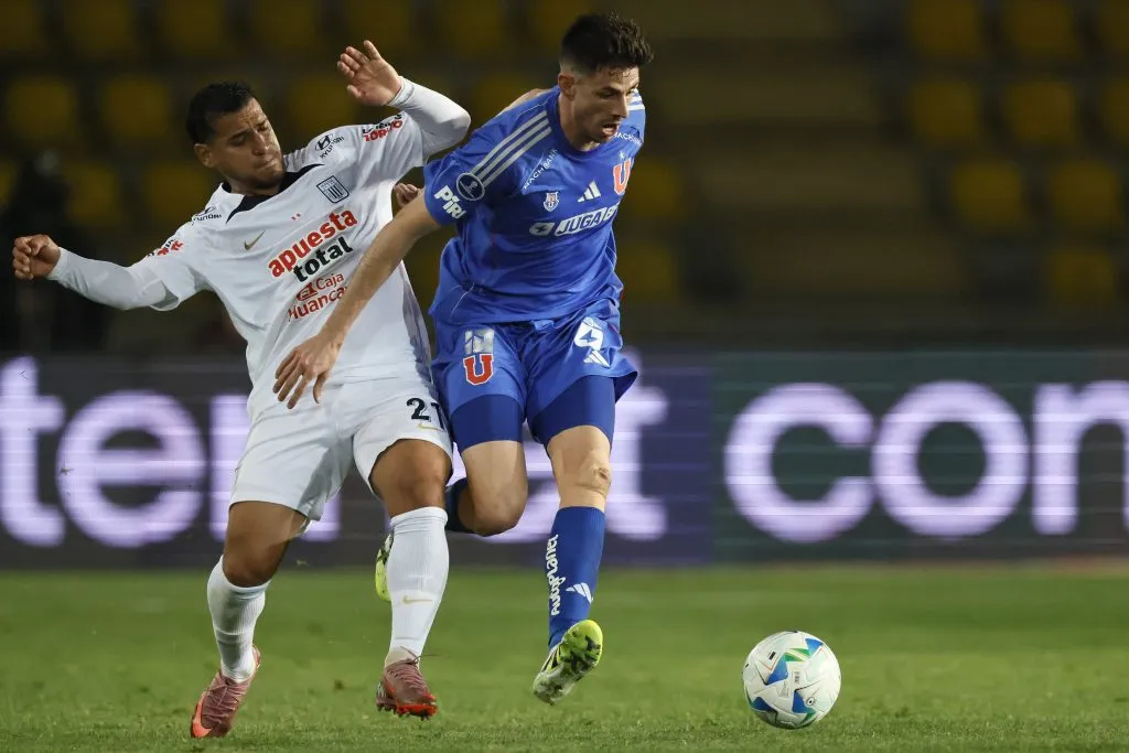 Lucas Di Yorio volvió a jugar por U de Chile. Foto: Andres Pina/Photosport