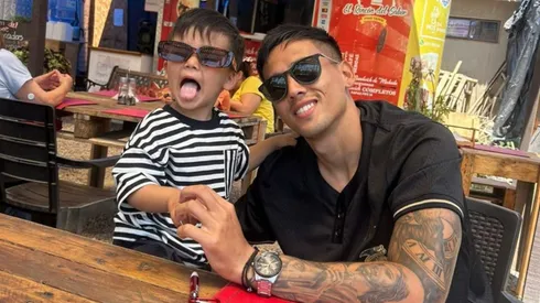 Matías Palavecino disfruta en Coquimbo junto a su familia