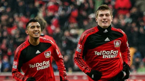 Vidal y Kross en Alemania.