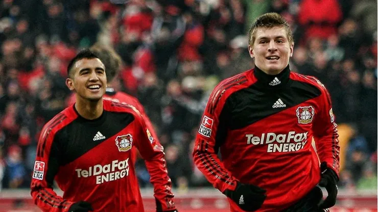 Vidal y Kross en Alemania.