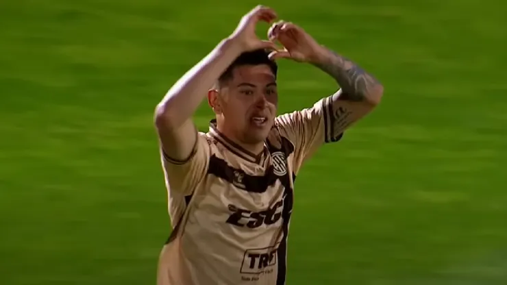 Maximiliano Rodríguez se estrenó en las redes con Platense.
