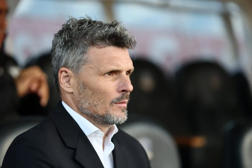 Fernando Ortiz en el estadio Monumental frente a Deportes Iquique. (Javier Torres/Photosport).