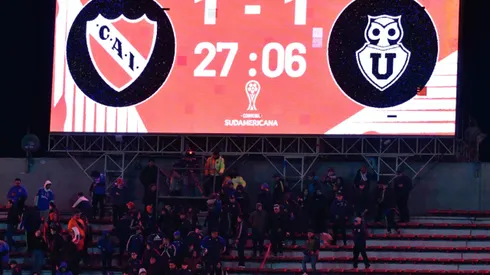 La última visita de U de Chile a Buenos Aires no terminó para nada bien.