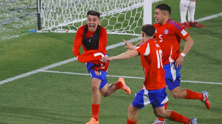 Ian Garguez puso el 2-1 para La Roja.