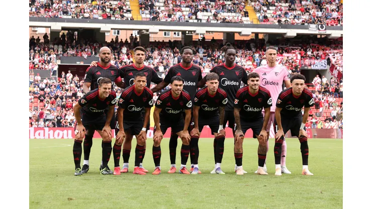 Alexis Sánchez fue titular en Sevilla.