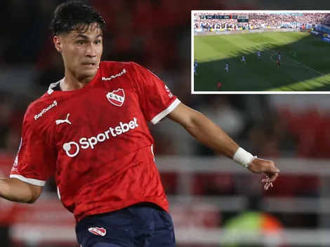 Por "culpa" de Galdames: Independiente firma histórica mancha negra