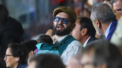 gabriel Boric estuvo presente en el Nacional.