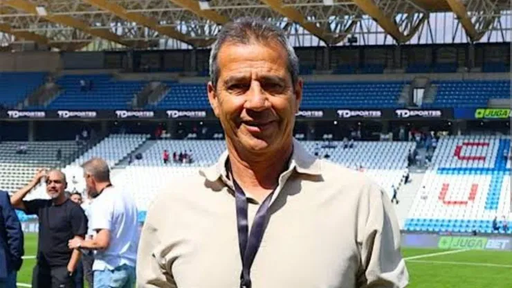 Patricio Toledo y el difícil momento en cancha.
