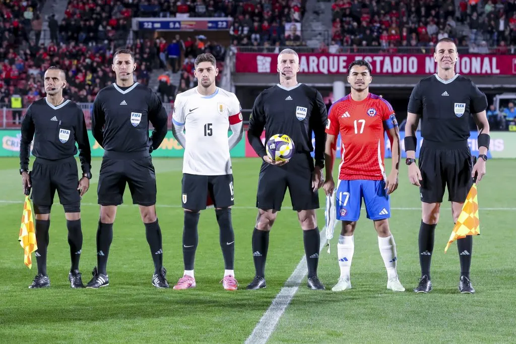 Gabriel Suazo fue capitán de Chile ante Uruguay y Brasil. (Pepe Alvujar/Photosport).