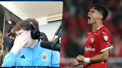 Pablo Galdames no pudo darle el triunfo a Independiente.