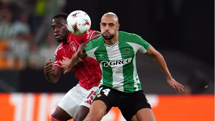 Amrabat se transformó en figura del Betis de Manuel Pellegrini