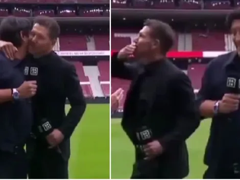 Ganó al Real Madrid, volvió a ver a Zamorano y un gesto dejó la grande