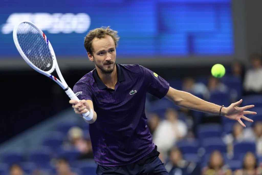 Daniil Medvedev en el China Open 2025 (Getty Images).