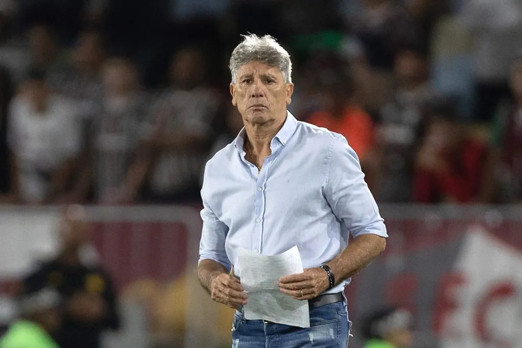 Renato Portaluppi tiene 10 títulos en Gremio, incluida la Copa Libertadores 2017. (Ruano Carneiro/Getty Images).