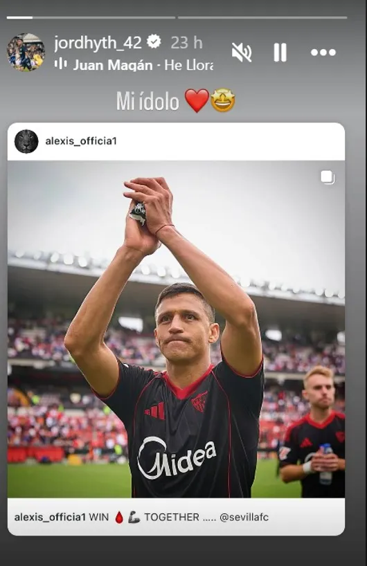 Thompson y el mensaje de admiración hacia Alexis