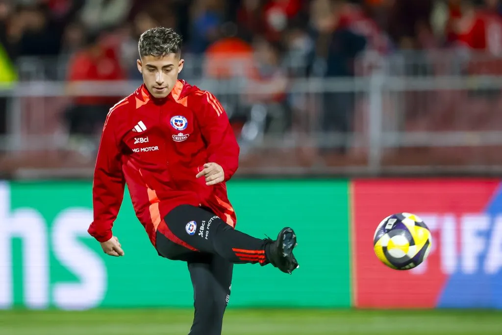 Lucas Assadi también fue llamado a la selección chilena. Foto: Pepe Alvujar/Photosport