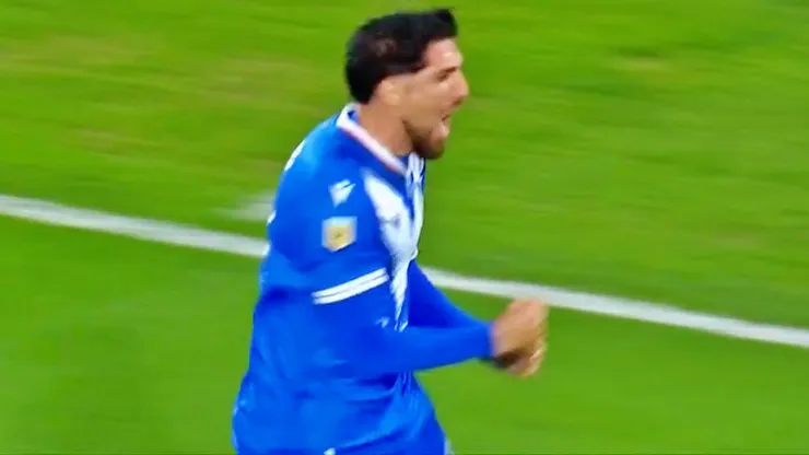 Diego Valdés anotó su primer gol con Vélez Sarsfield.