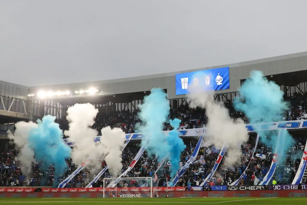 Universidad Católica se quedó con las ganas de inaugurar de manera oficial el Claro Arena. | Foto: Photosport.