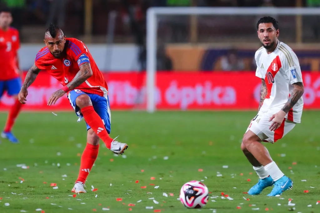Chile ha enfrentado varias veces a Perú en este último tiempo | Photosport