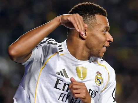 Mbappé lidera goleada del Real Madrid en Champions con un triplete