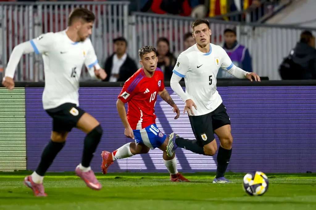 Lucas Assadi también fue llamado a la selección chilena. Foto: Pepe Alvujar/Photosport