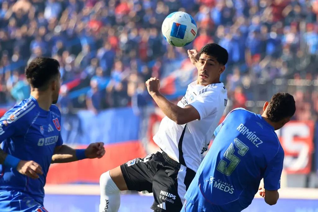 Salomón Rodríguez no está ni ahí con sus críticos en Colo Colo. Foto: Photosport.