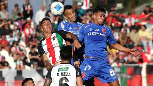 La U recibirá a Palestino en horario de teleseries de la tarde.
