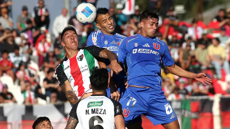 La U recibirá a Palestino en horario de teleseries de la tarde.