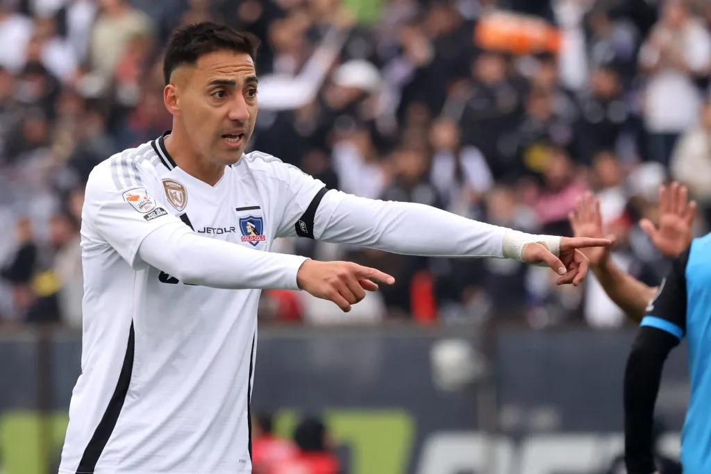Javier Correa habló largo y tendido de su carrera y su estadía en Colo Colo. (Jonnathan Oyarzun/Photosport).