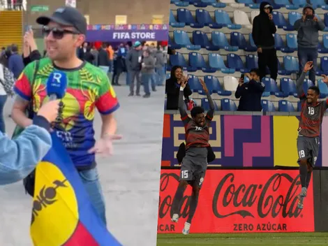Video: chilenos se "cambian" a Nueva Caledonia en el Mundial Sub 20