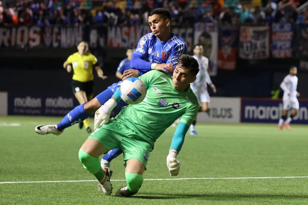 Jaime Vargas le tocó enfrentar a U de Chile por la Copa  Jonnathan Oyarzun/Photosport